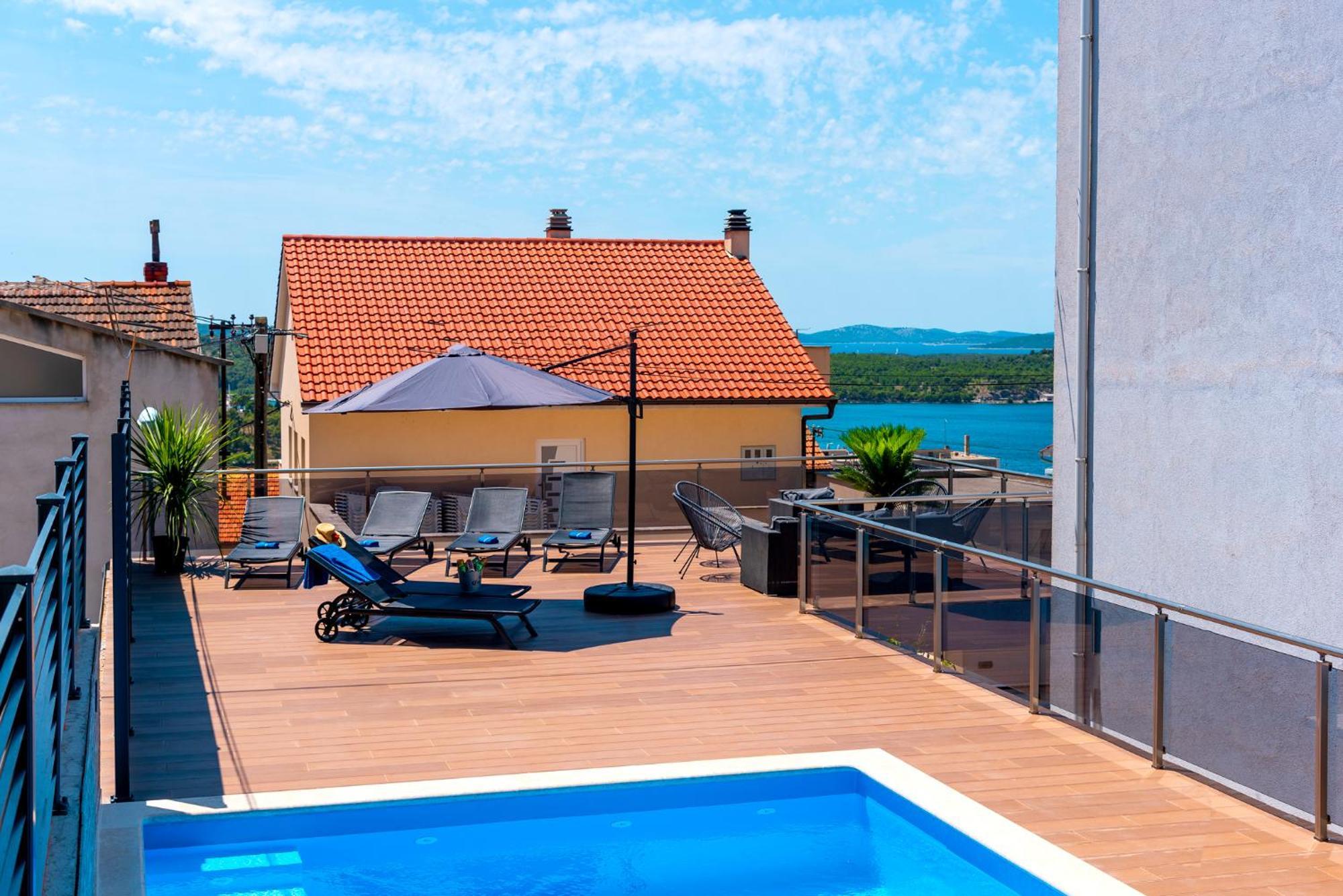Pool Me Up! Apartment Šibenik Exterior foto
